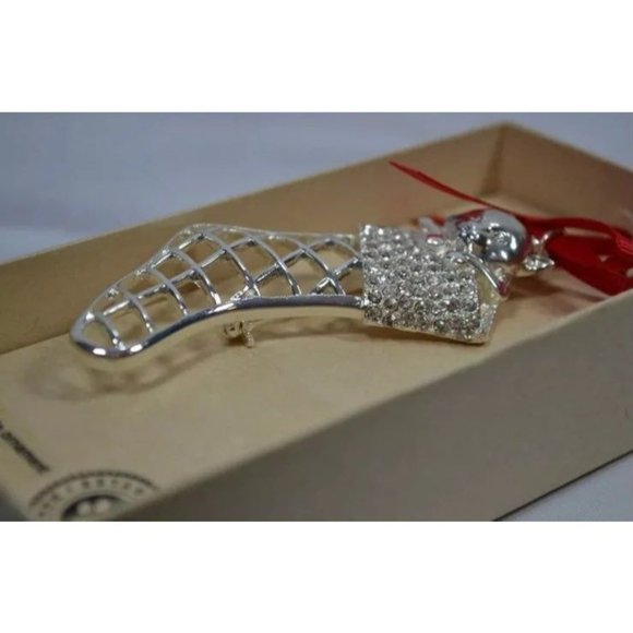 Kitty Cat Brooch Pin Christmas Ornament - Picture 3 of 4